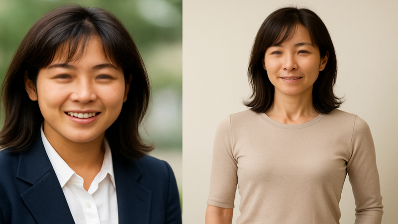 4.長島三奈の若い頃と現在の見た目