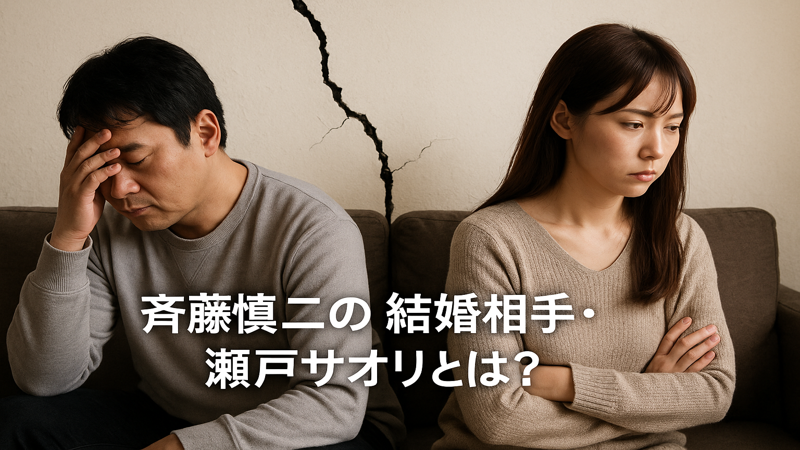 3.5chで話題になった斉藤慎二夫婦の出来事
