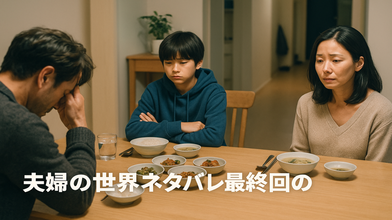 1.夫婦の世界ネタバレ最終回の衝撃的な展開と結末