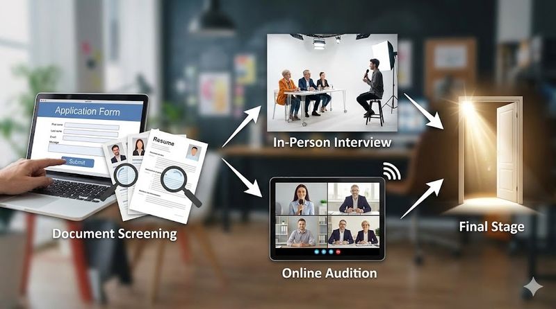 2.アソビシステムオーディションの審査内容