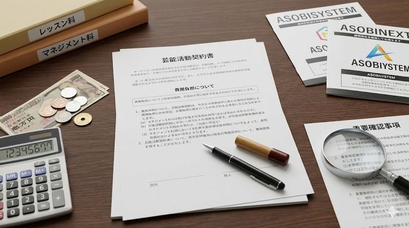 4.アソビシステムオーディションの費用と契約内容