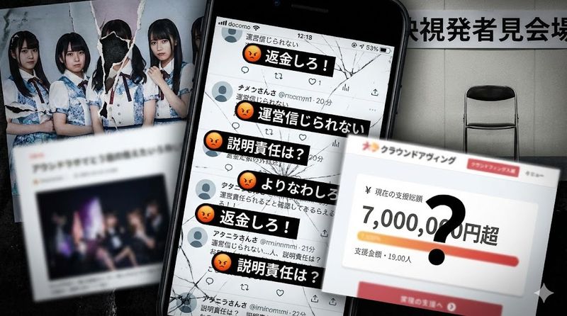 3.那蘭のどか騒動の影響と反応