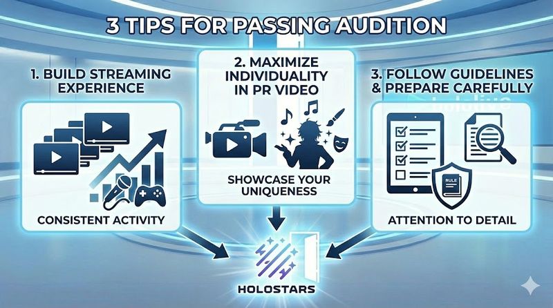 4.ホロスターズオーディション合格のための3つのコツ