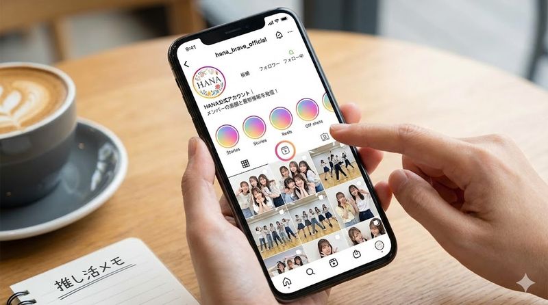 2.HANA公式インスタグラムの活用方法