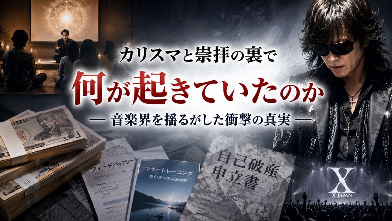 2.X JAPANのToshlとホームオブハートの洗脳事件