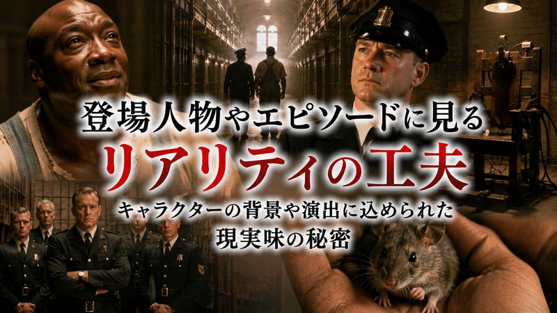 3.登場人物やエピソードに見るリアリティの工夫