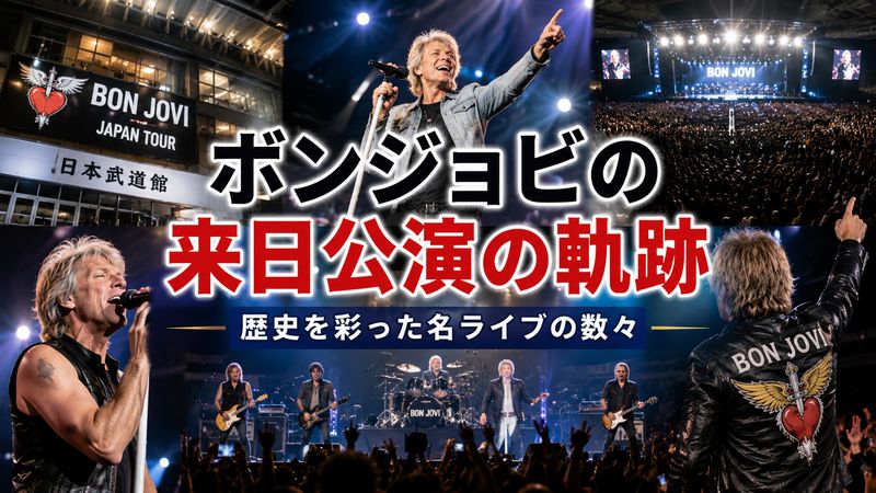 3.ボンジョビの過去の来日公演歴