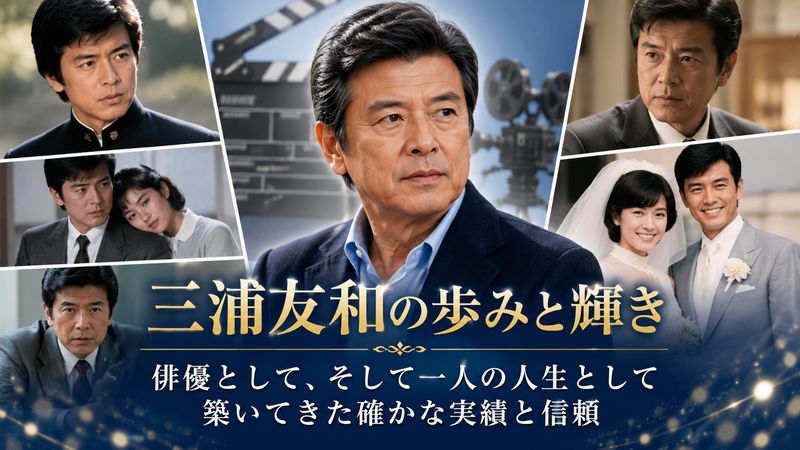 1.三浦友和のプロフィールと芸能活動の実績