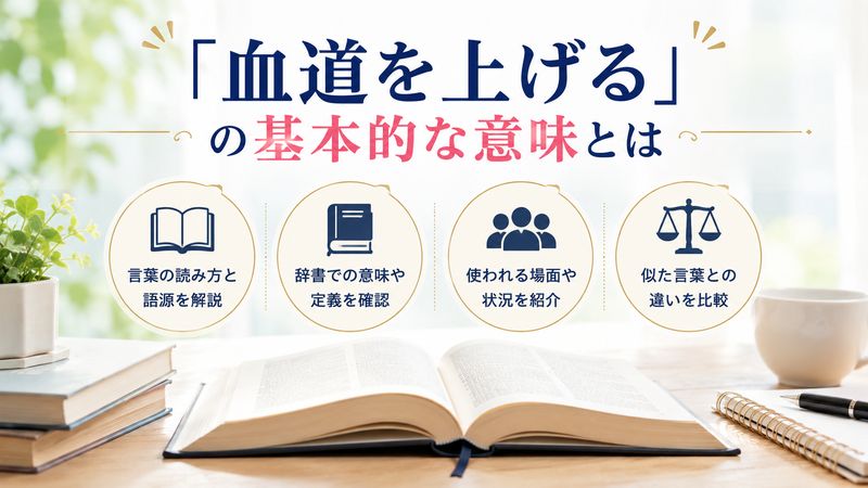 1.「血道を上げる」の基本的な意味とは