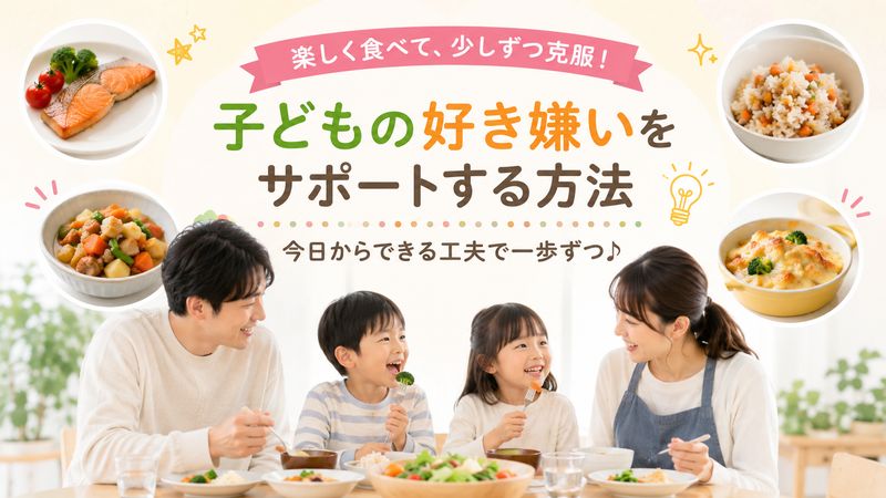 3.好き嫌いを見分ける・克服するための具体的な方法