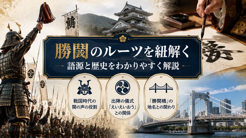 2.「勝鬨を上げる」の語源と歴史