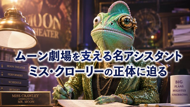 1.SINGのカメレオン「ミス・クローリー」とは?基本プロフィール