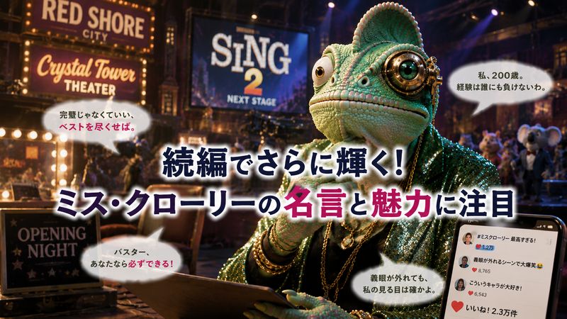 4.SING2(ネクストステージ)でのミス・クローリーの魅力