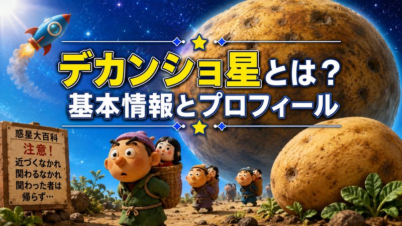 1.デカンショ星とは?基本情報とプロフィール