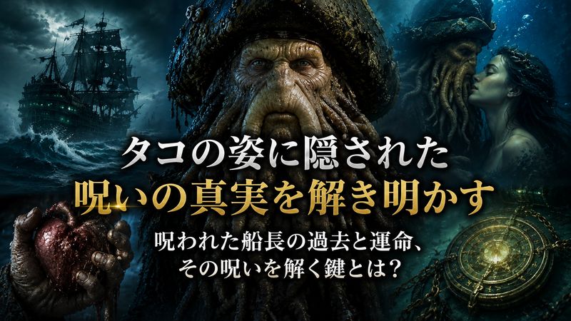 2.デイヴィ・ジョーンズがタコの姿になった呪いの秘密