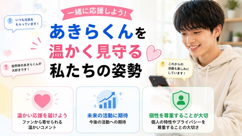 4.あきらくんを見守る視聴者の姿勢