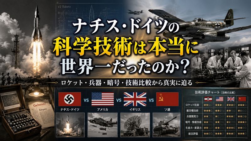 2.ナチス・ドイツの科学技術は本当に世界一だったのか