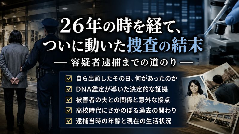 2.安福久美子容疑者逮捕までの経緯