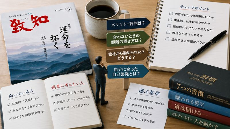 4.『致知』を購読・受講すべきか判断するポイント