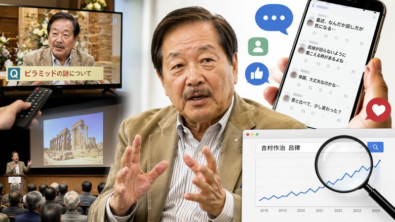 1.吉村作治さんの「呂律」が話題になっている理由