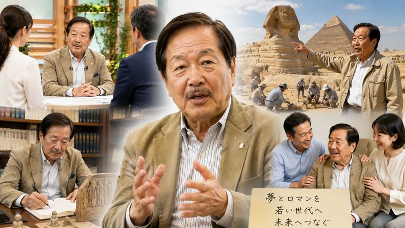 4.吉村作治さんの現在の活動と今後